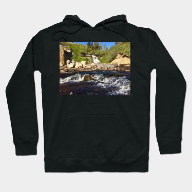 Happy valley view Hoodie by Kbpaintingprints